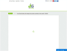 Tablet Screenshot of jgtechblog.com